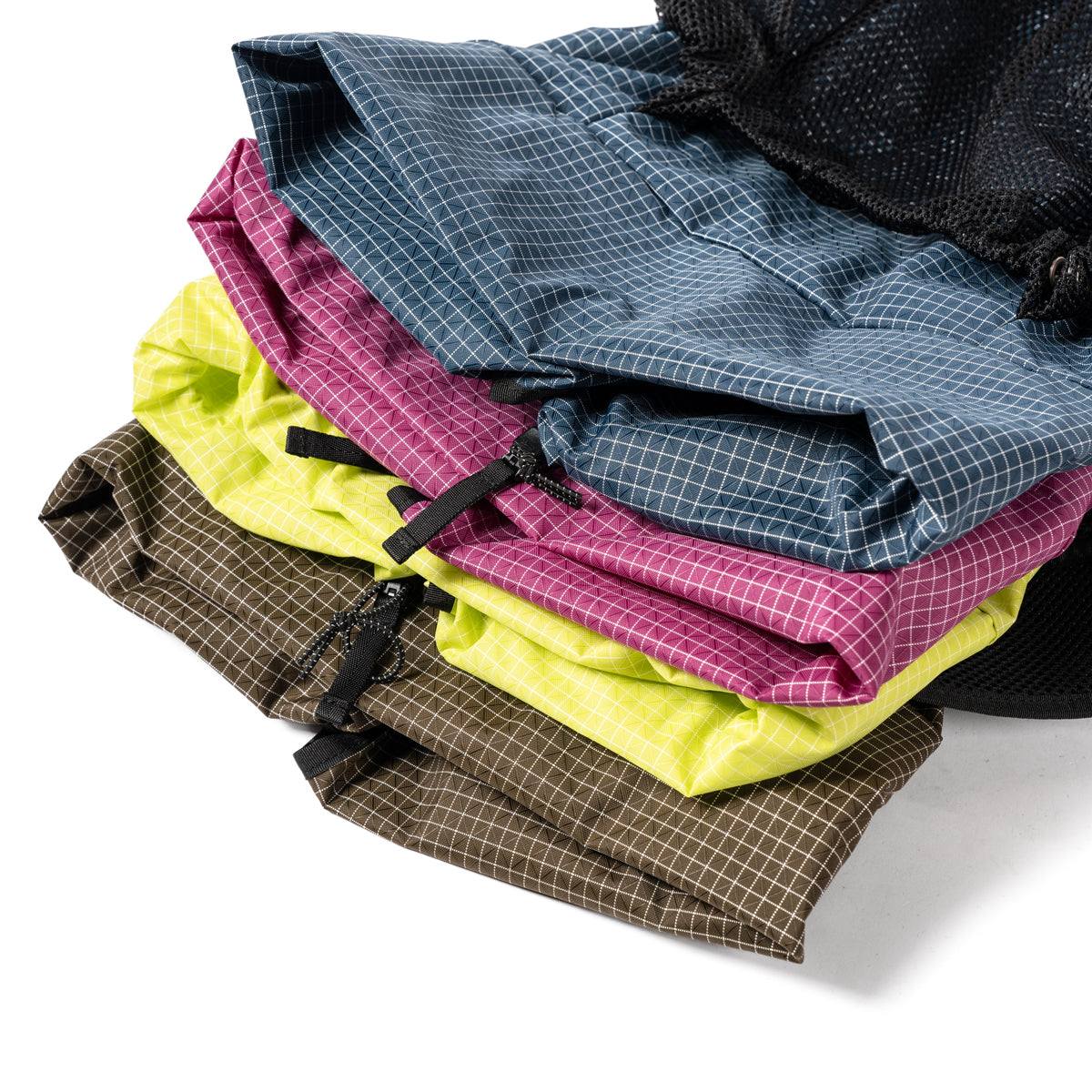 FAIRWEATHER  Packable pack -Grid ripstop