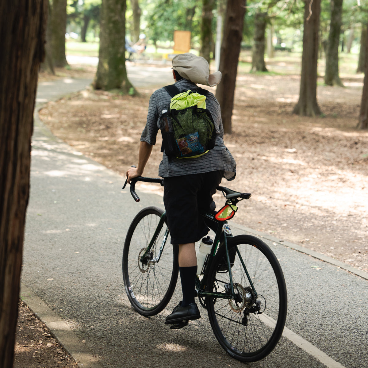 FAIRWEATHER  Packable pack -Grid ripstop