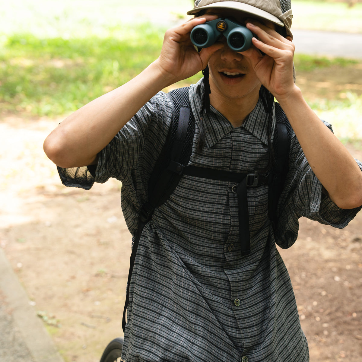 FAIRWEATHER  Packable pack -Grid ripstop