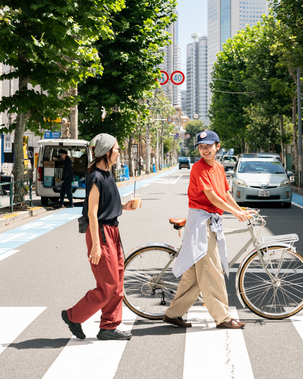 BLUE LUG  Motion pants　