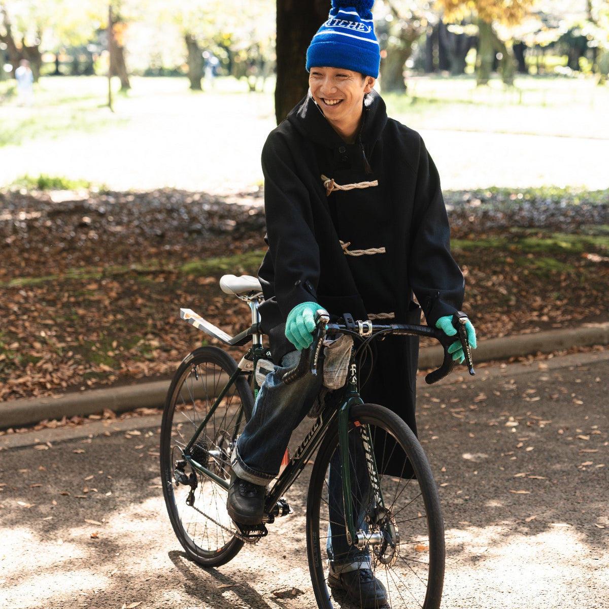 TEMBEA × BLUE LUG　MERINO WOOL GUNTE