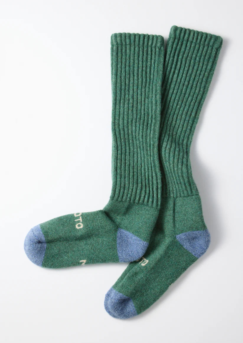 ROTOTO MERINO LAMBS WOOL HIGH SOCKS