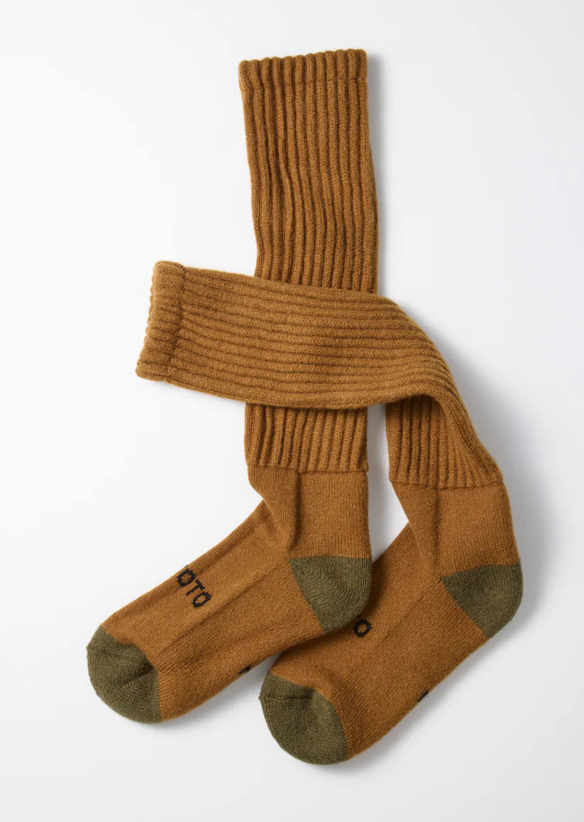 ROTOTO MERINO LAMBS WOOL HIGH SOCKS