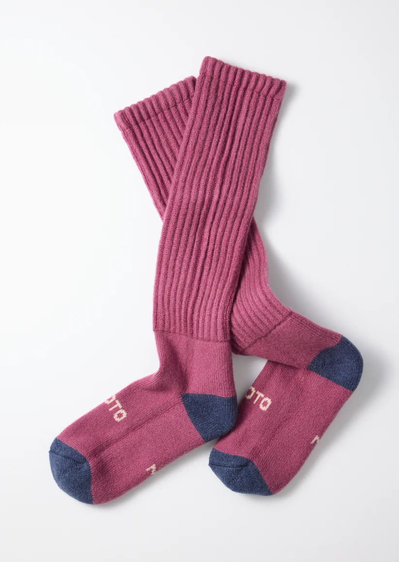 ROTOTO MERINO LAMBS WOOL HIGH SOCKS