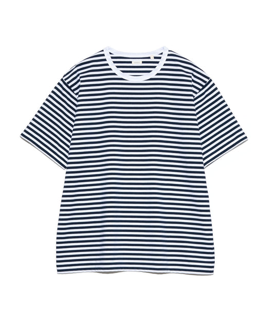 nanamica COOLMAX Stripe Jersey Tee