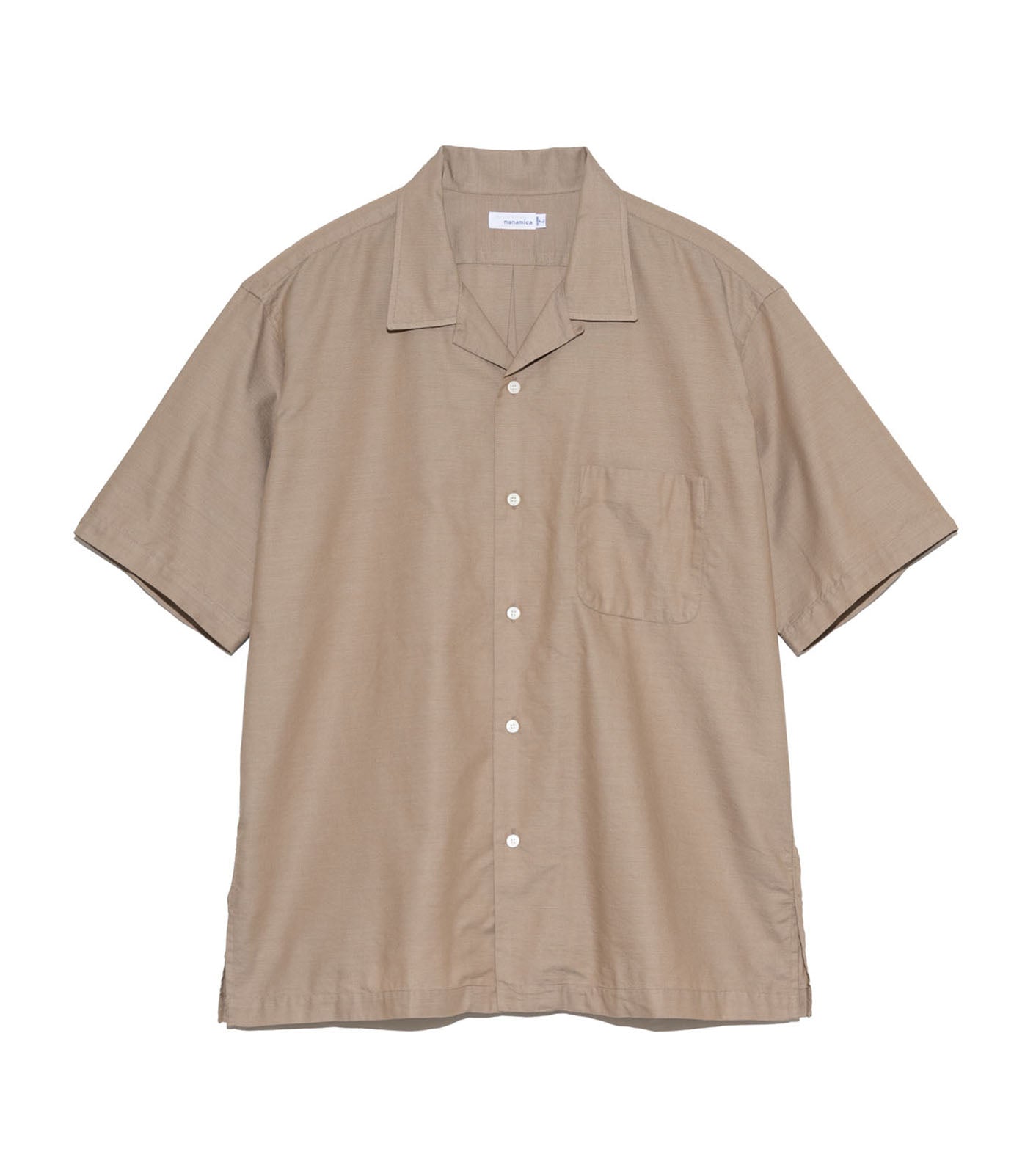 nanamica Open Collar Panama S/S Shirt