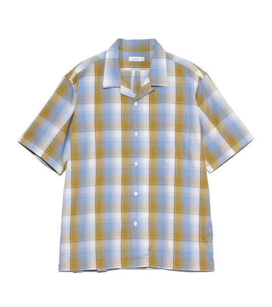 nanamica Open Collar Pique S/S Shirt