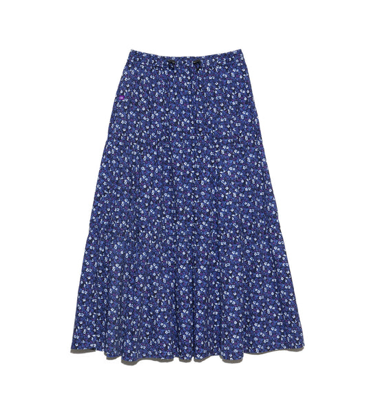 THE NORTH FACE PURPLE LABEL Flower Printed Field Tiered Skirt