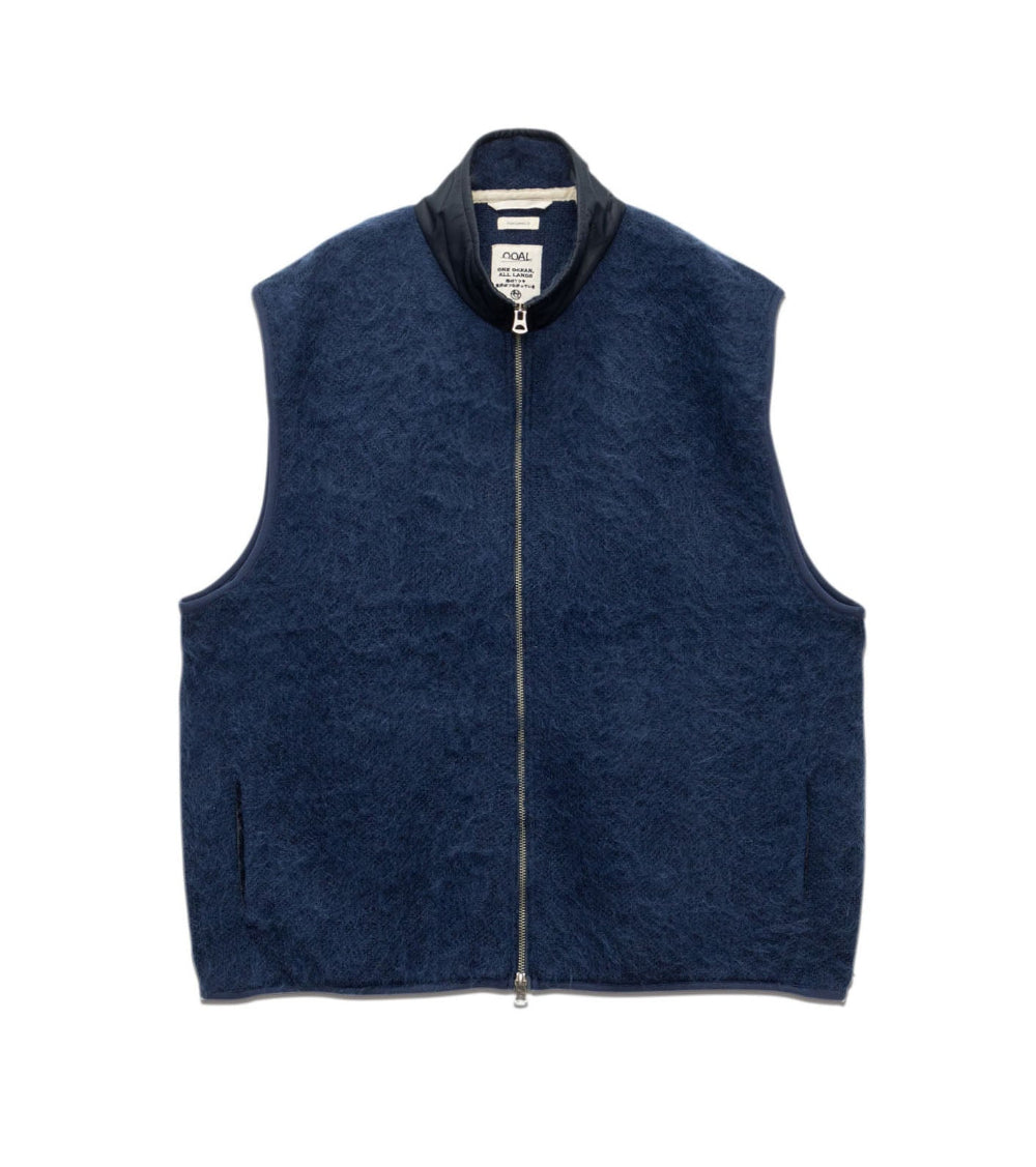 nanamica Zip-Up Mohair Vest -Unisex – Friday