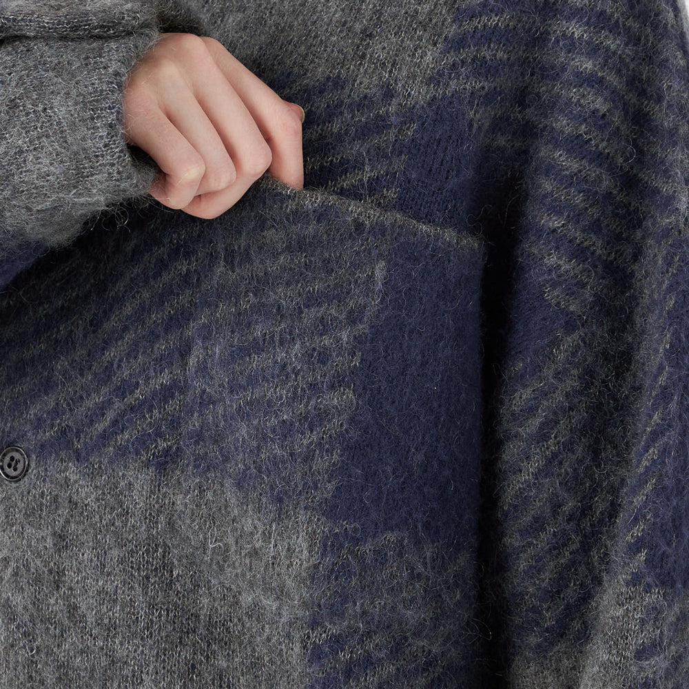 nanamica Mohair Hooded Shirt Jacket