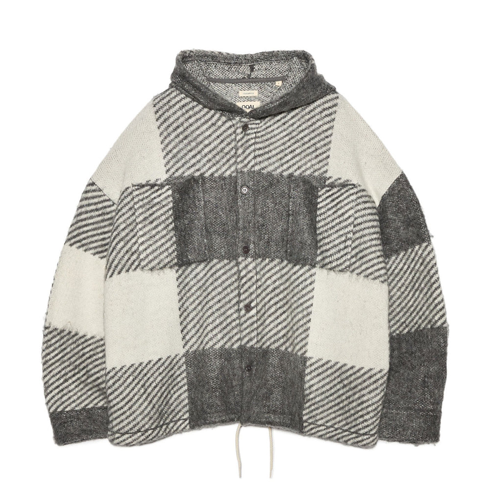 nanamica Mohair Hooded Shirt Jacket