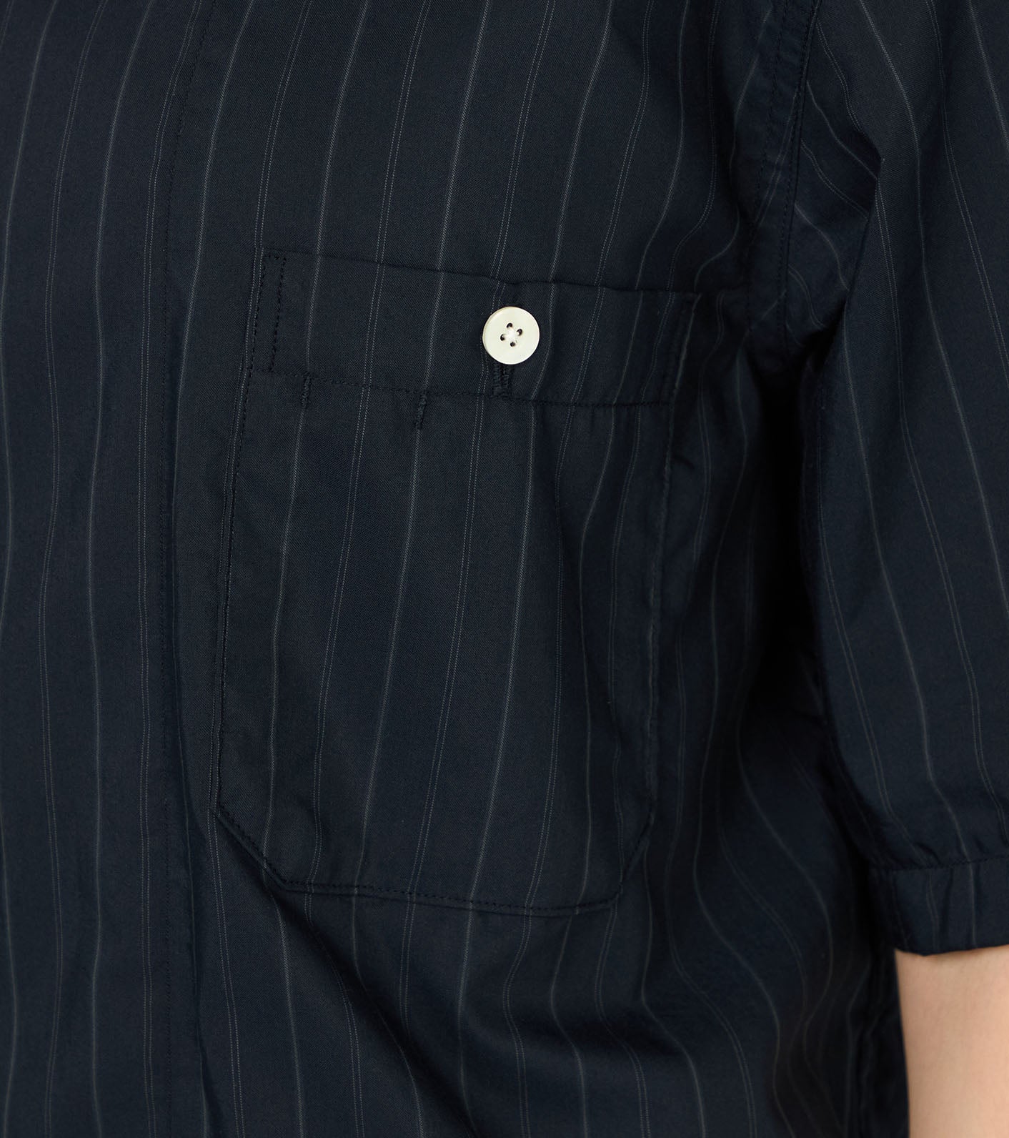 nanamica Cotton Polyester Poplin S/S Shirt