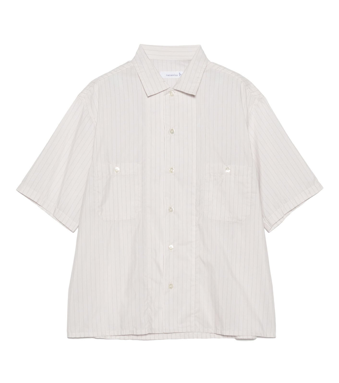 nanamica Cotton Polyester Poplin S/S Shirt