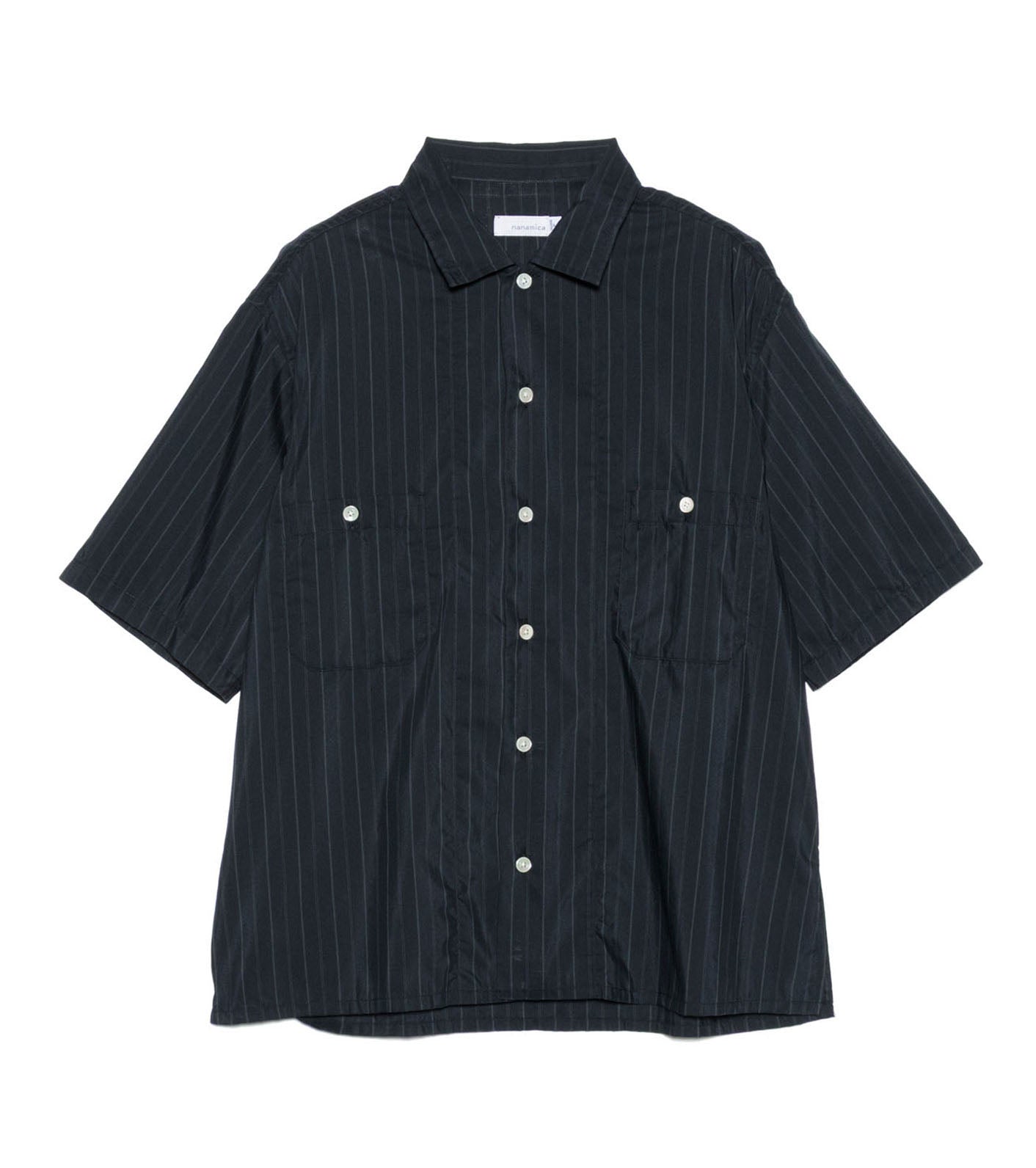 nanamica Cotton Polyester Poplin S/S Shirt