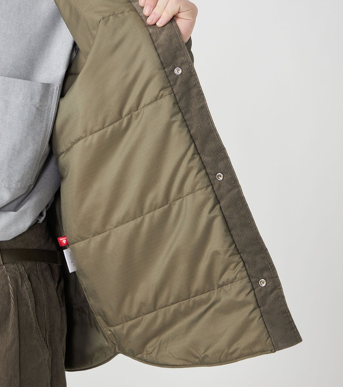 THE NORTH FACE PURPLE LABEL  Corduroy Field Insulation Shirt Jacket