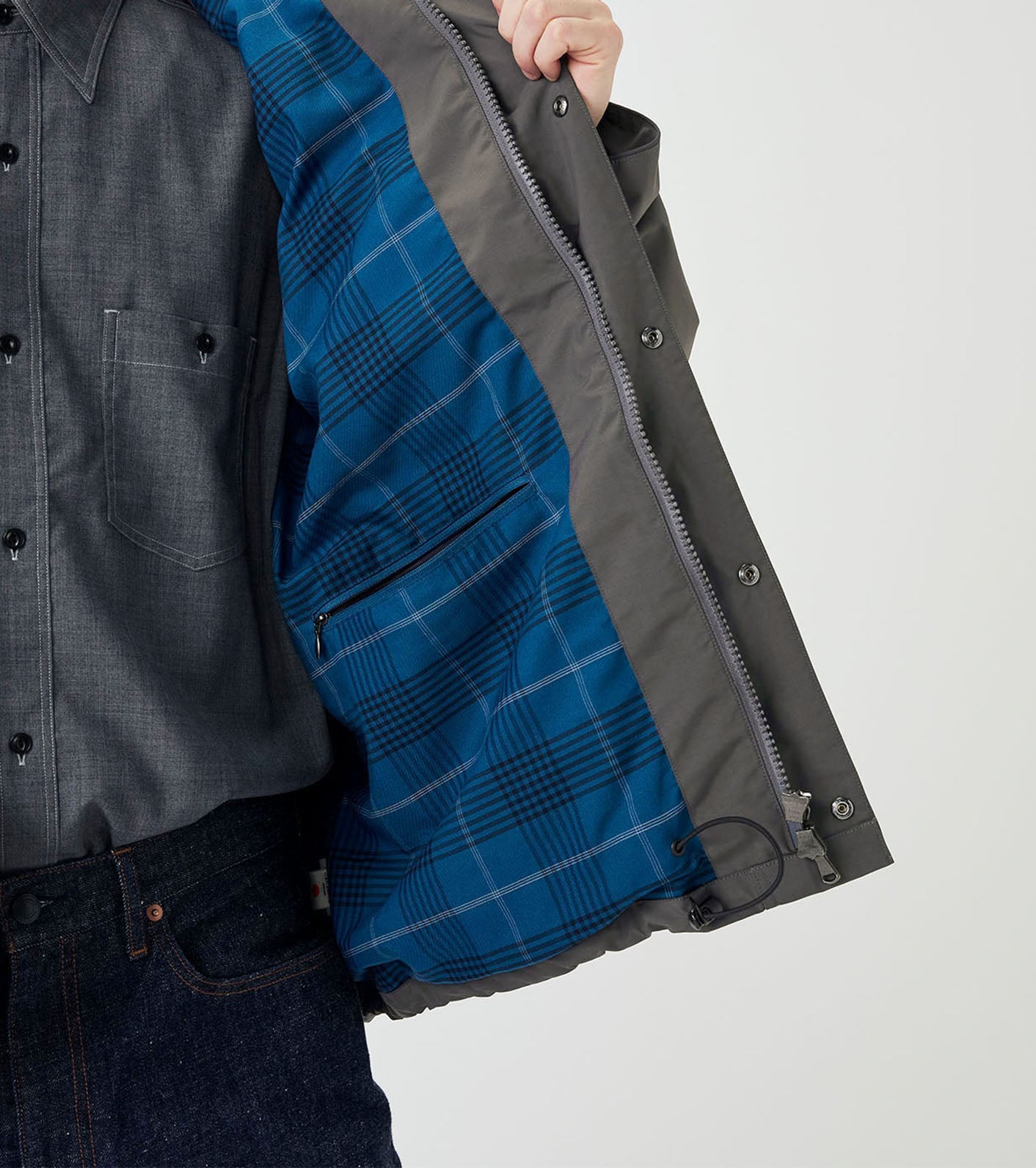 nanamica 2L PERTEX UNLIMITED Field Short Jacket