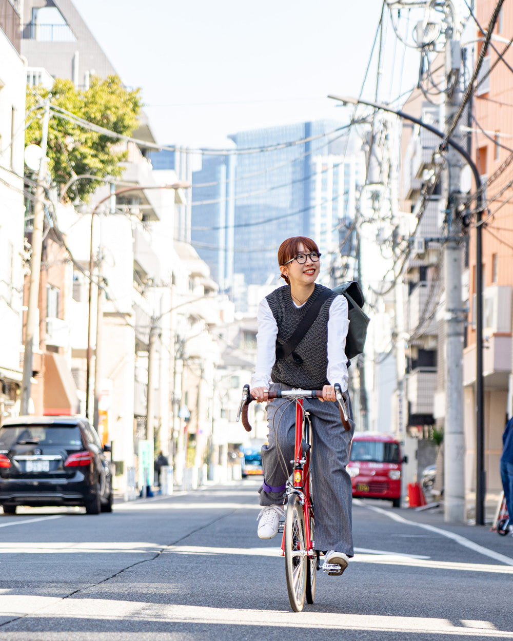 Yonetomi GIMA MESH KNIT VEST