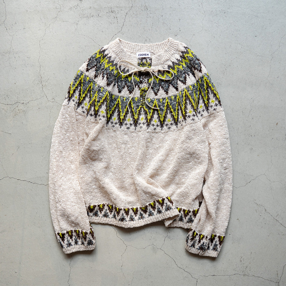 COOHEM SUMMER NORDIC KNIT P/O