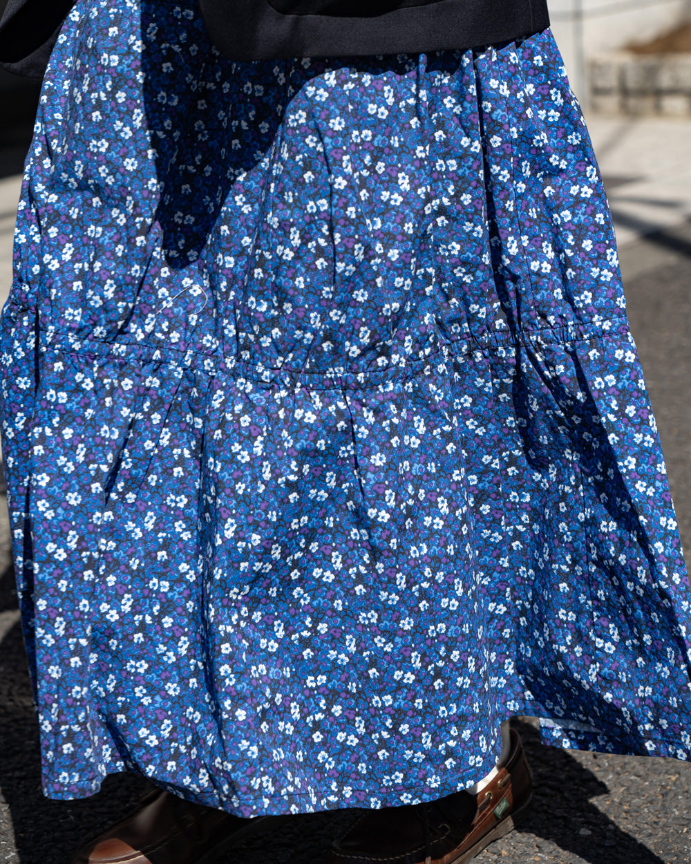 THE NORTH FACE PURPLE LABEL Flower Printed Field Tiered Skirt