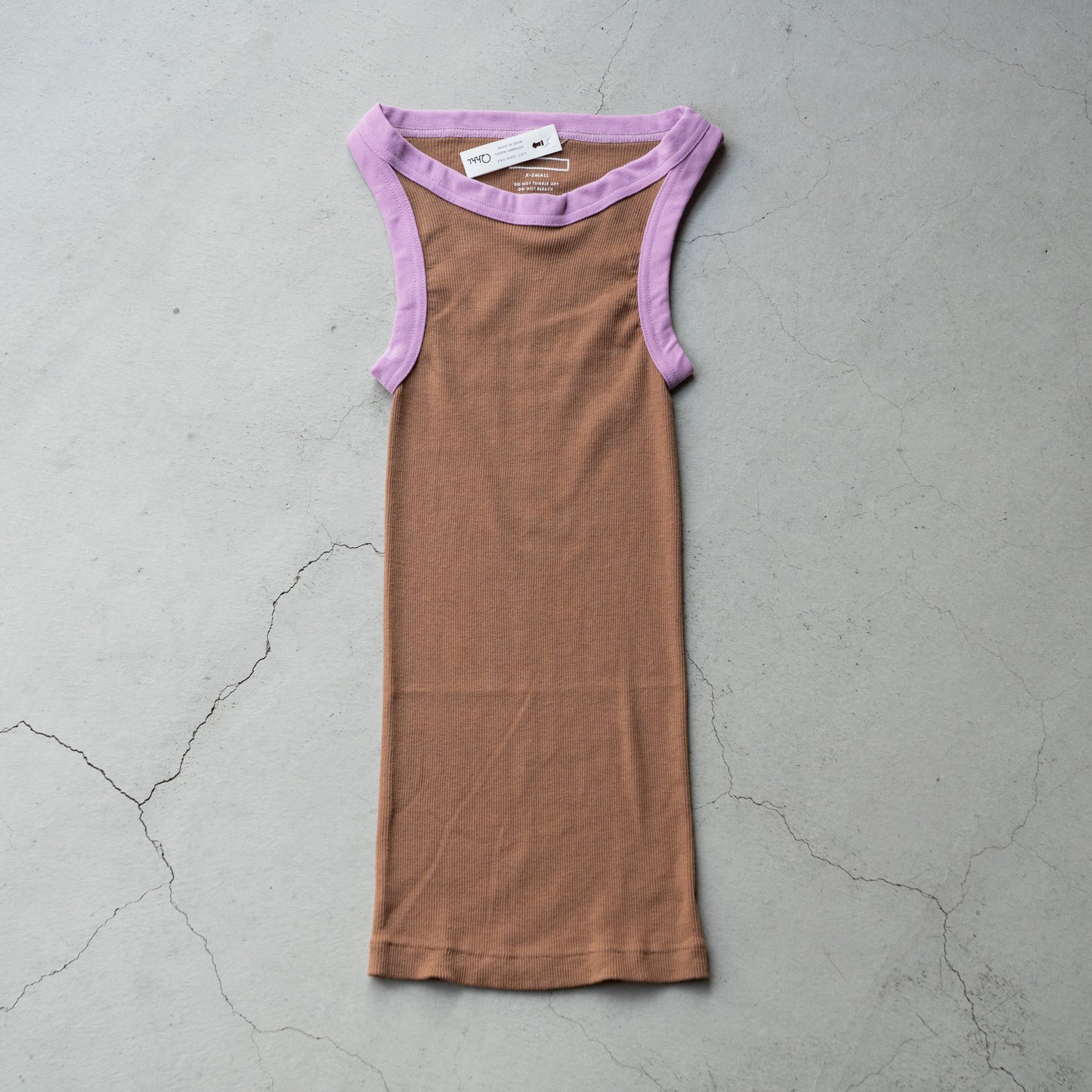 Ohh! cotton silk rib tank -Special order