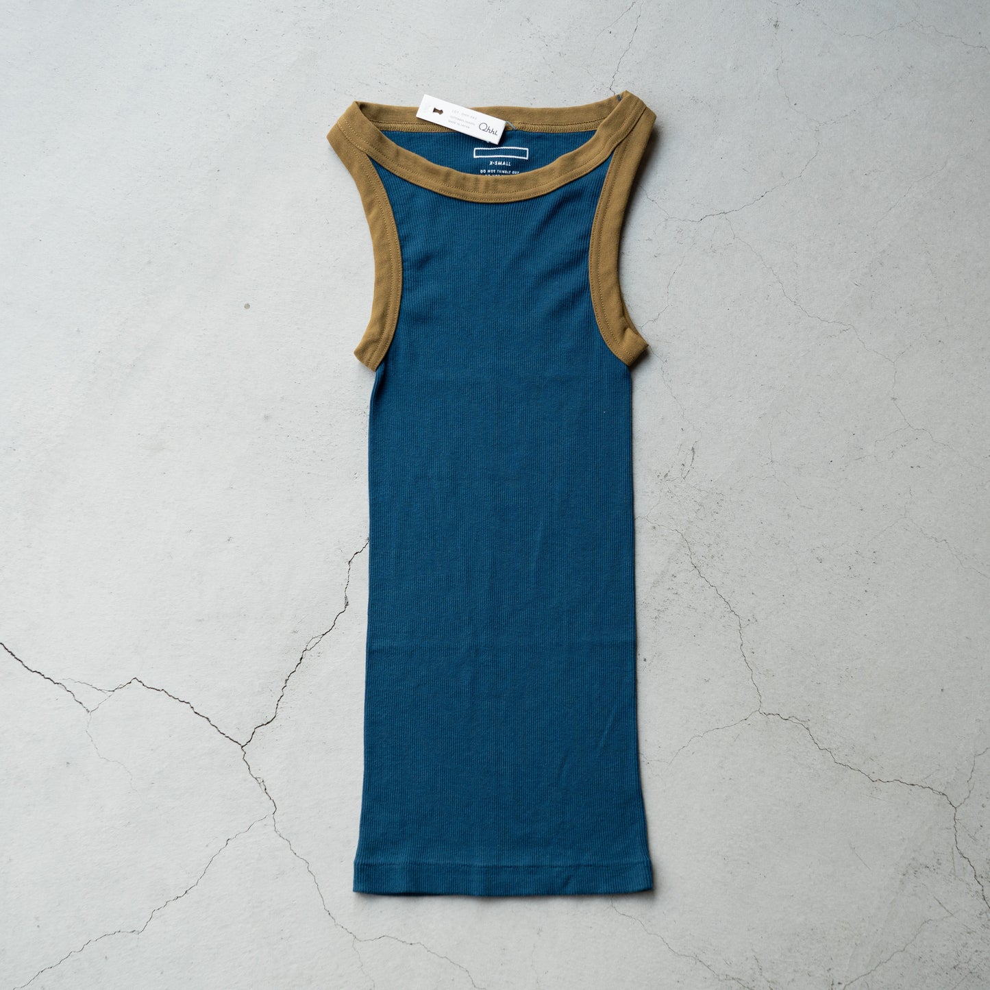 Ohh! cotton silk rib tank -Special order