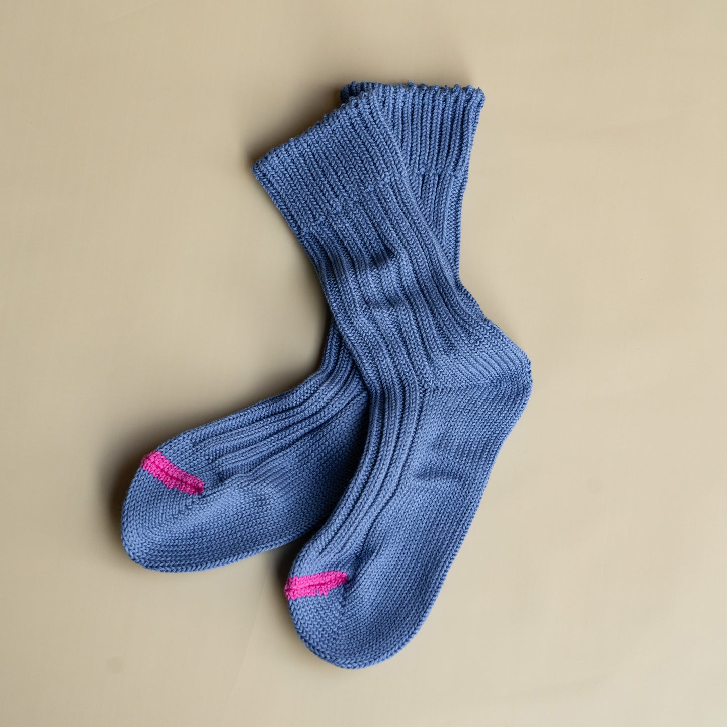 ROTOTO CHUNKY RIBBED CREW SOCKS