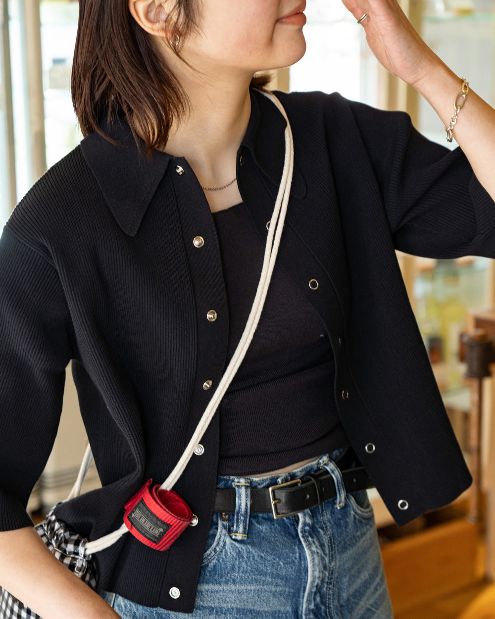 トップス Oblada POLO KNIT Oblada POLO KNIT – Friday