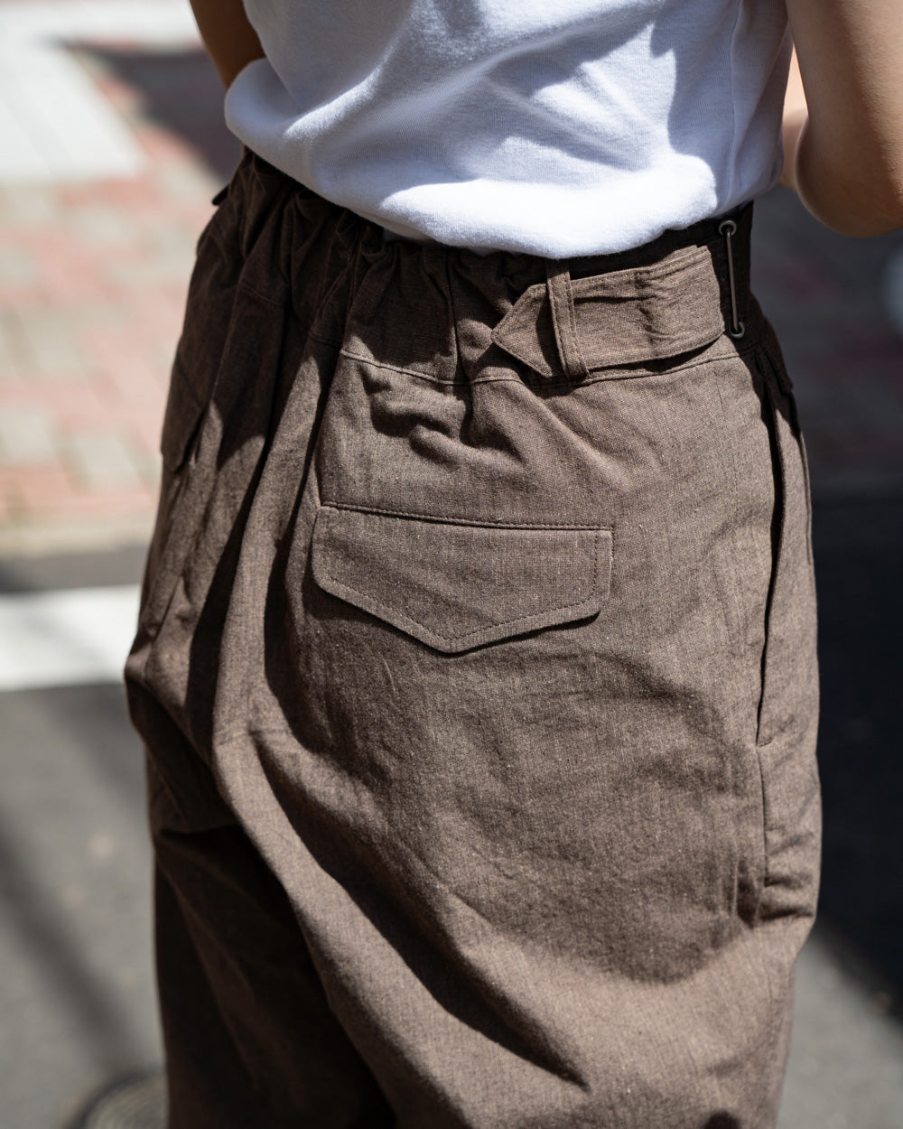 nanamica Cotton Buff Cloth Gurkha Pants