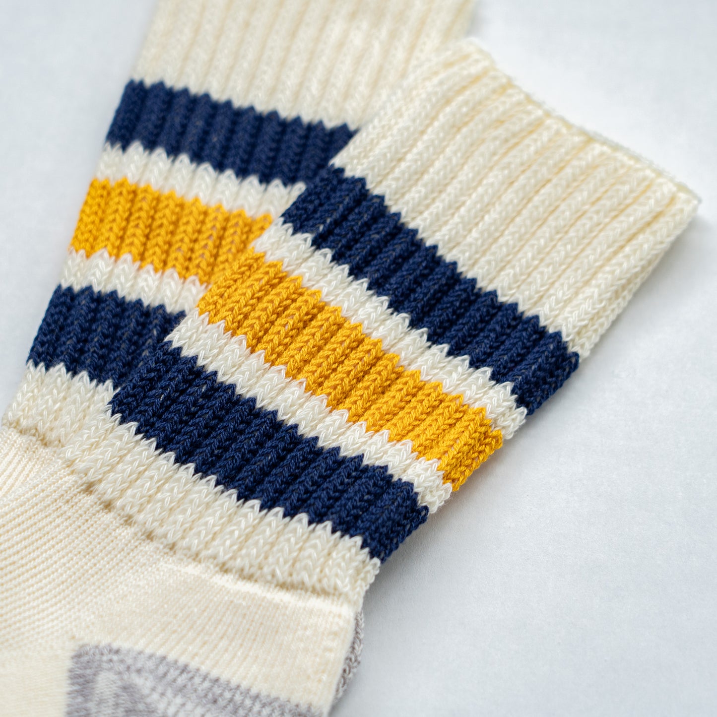 ROTOTO COARSE RIBBED OLDSCHOOL CREW SOCKS