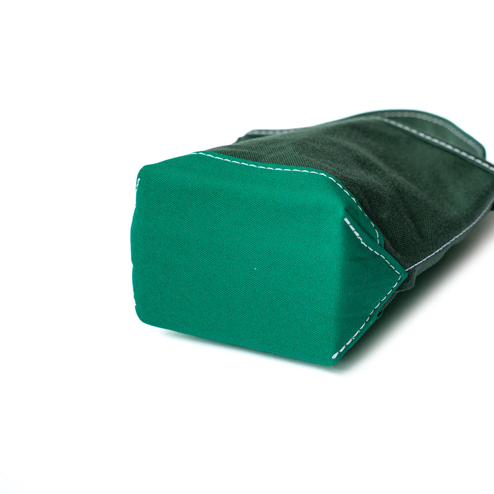 TEMBEA × Friday BAGUETTE TOTE MINI MINI "FORESTGREEN×GREEN"