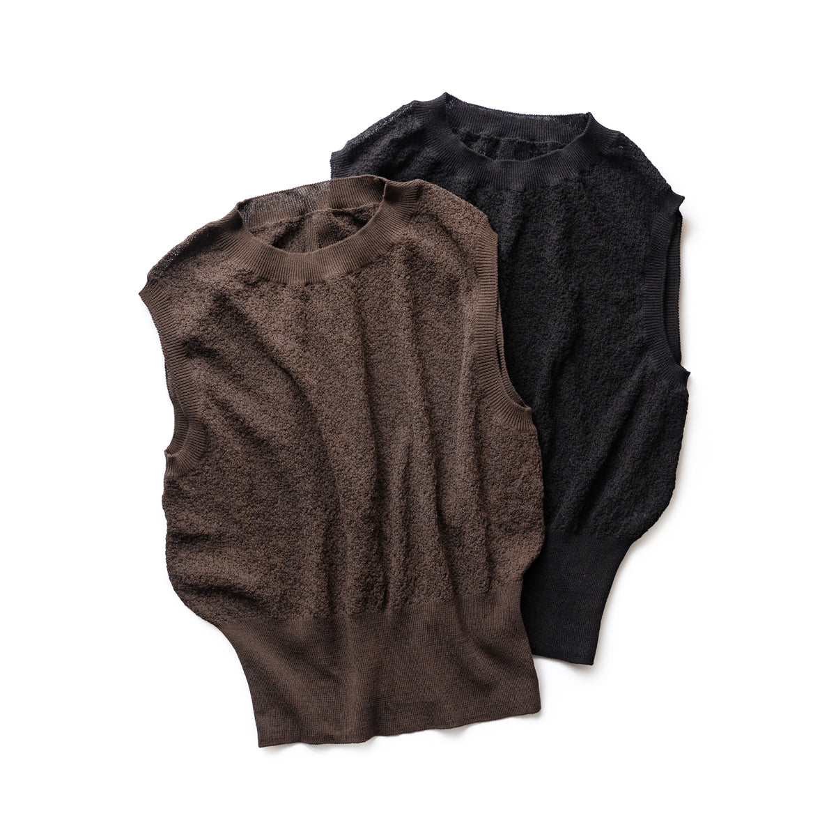 nakes design Organic Cotton Shrink 2way Tops