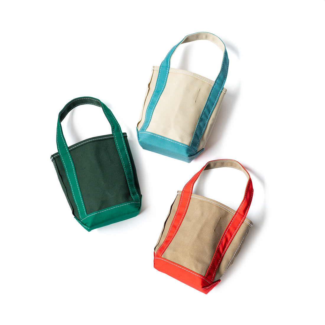 TEMBEA × Friday BAGUETTE TOTE MINI MINI "FORESTGREEN×GREEN"