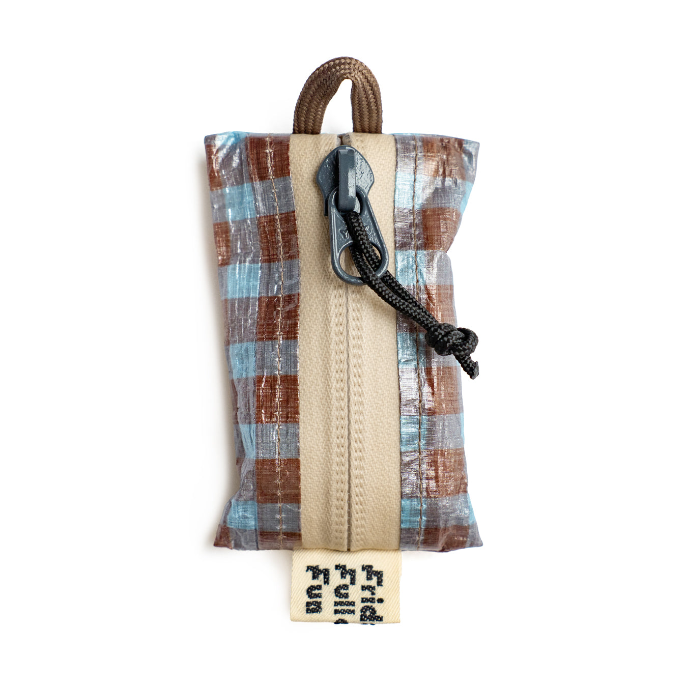 BLUE LUG × Friday  KOZENI POUCH  "Gingham check"