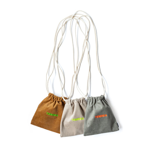 TEMBEA　巾着POCHETTE -CORDUROY