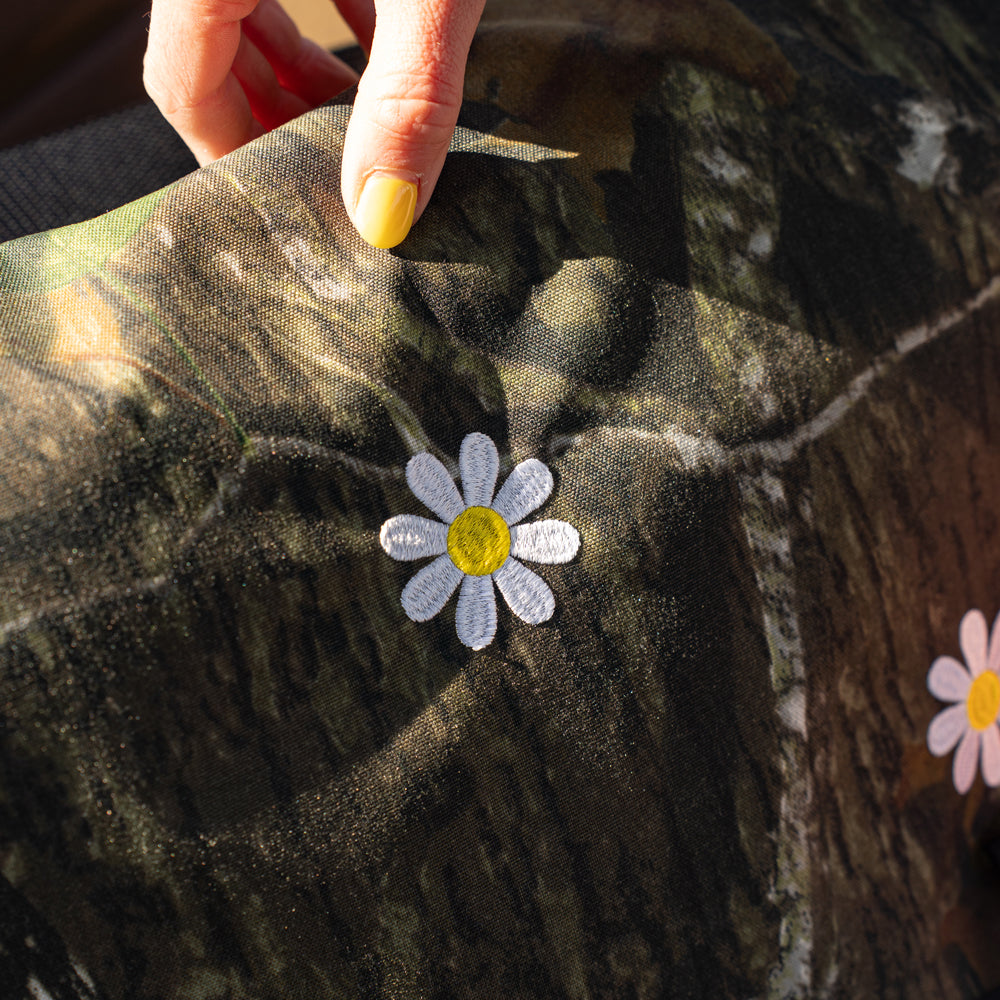 BLUE LUG × Friday  THE MESSENGER BAG - Flower embroidery
