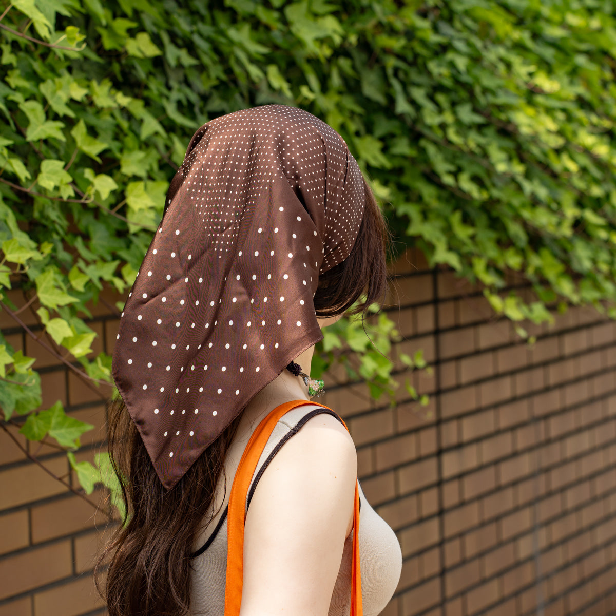 Oblada  MIX DOT SILK SCARF