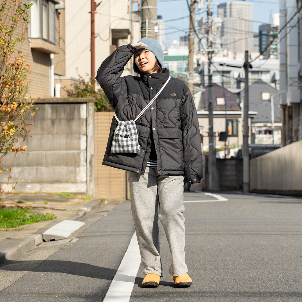 TEMBEA　巾着POCHETTE -NEEDLE PUNCH