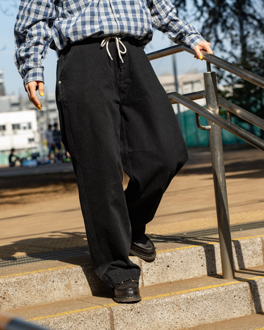 Oblada SKATER JEANS -BLACK