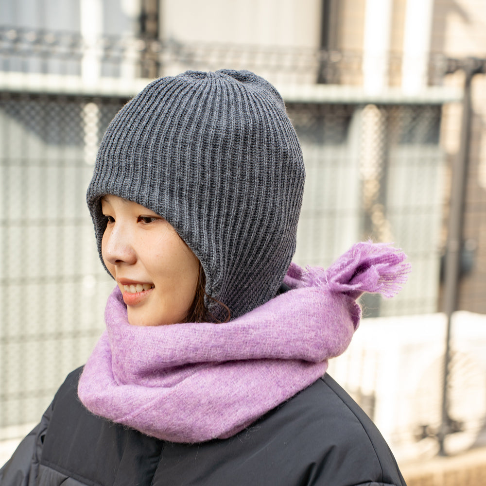 ROTOTO EAR FLAP BEANIE