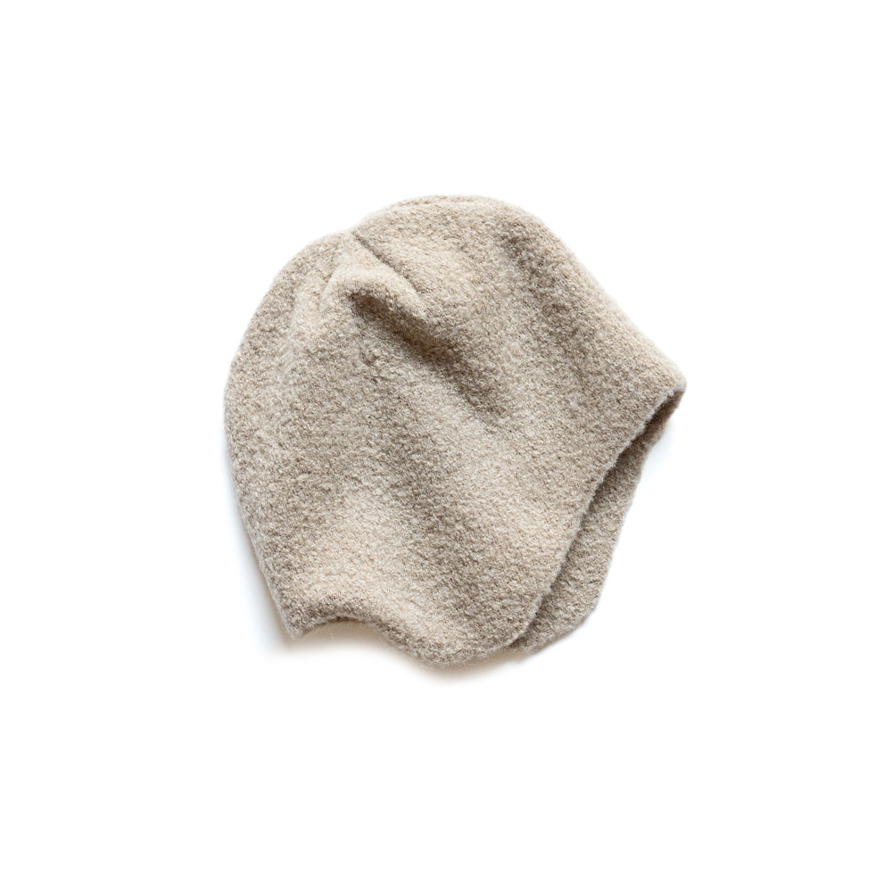 ROTOTO ALPACA BOUCLE EAR FLAP BEANIE