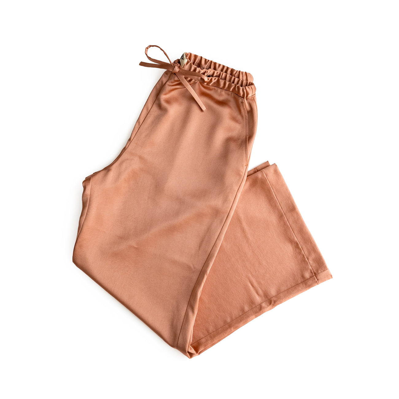 F F F   Easy pants  -Satin "Orange"