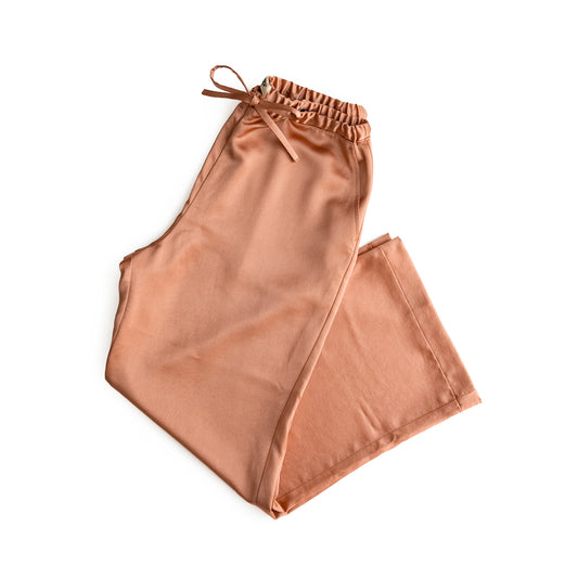 F F F   Easy pants  -Satin "Orange"