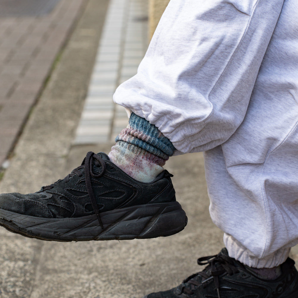 ROTOTO ALLROUNDER ”MERINO CREW TIE DYE”
