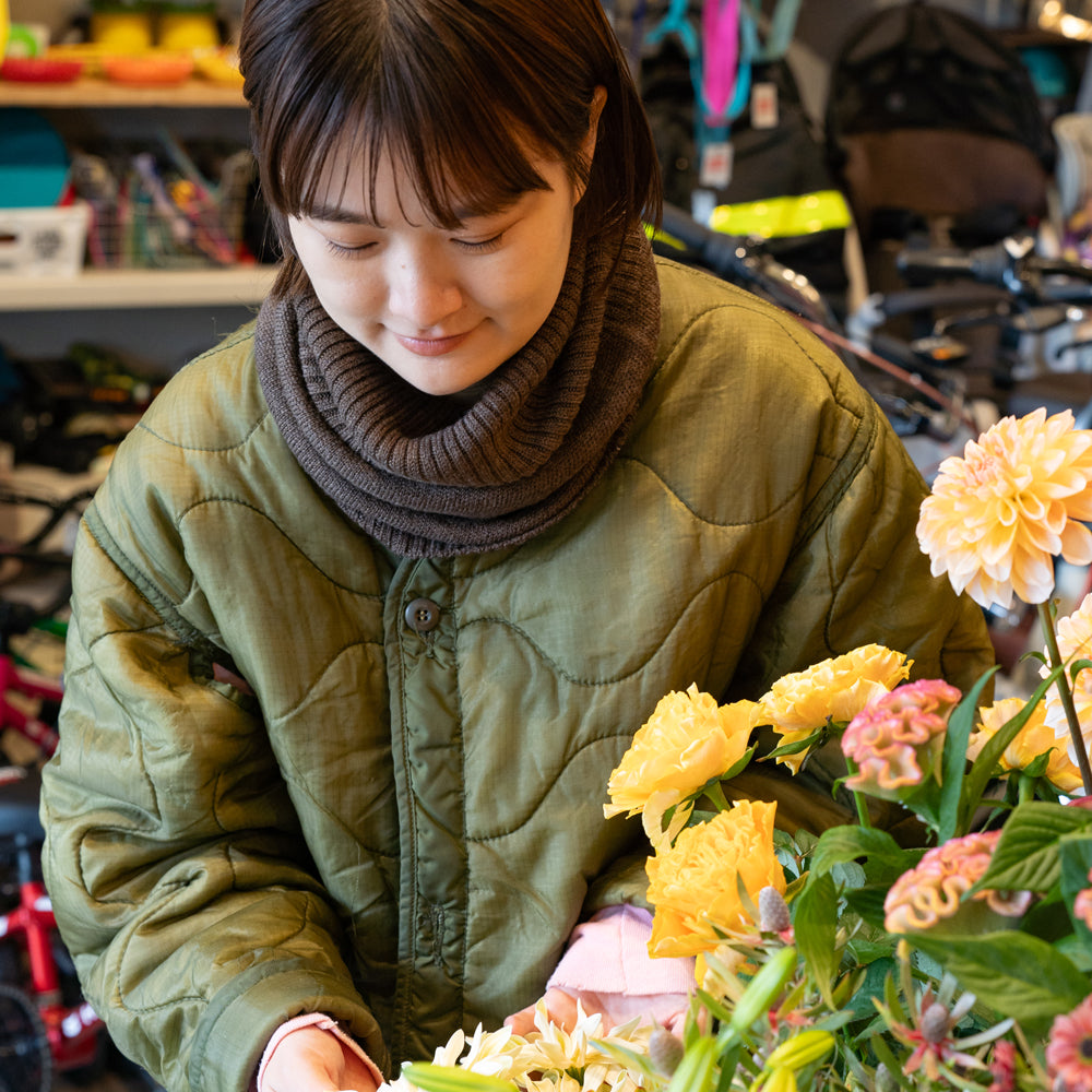 ROTOTO EXTRA FINE MERINO SEAMLESS SNOOD