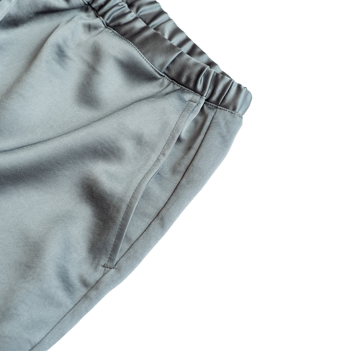 F F F   Easy pants  -Satin "Bluegrey"