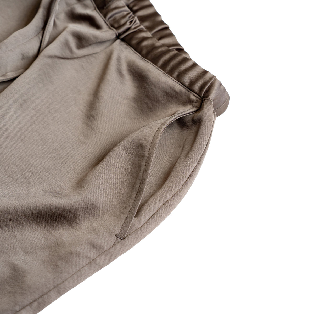 F F F   Easy pants  -Satin "Greige"