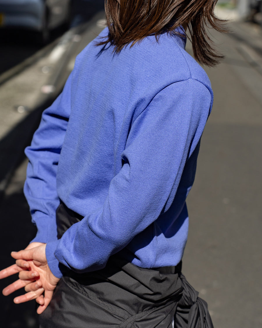 Yonetomi  LIGHT WAVE COTTON KNIT POLO