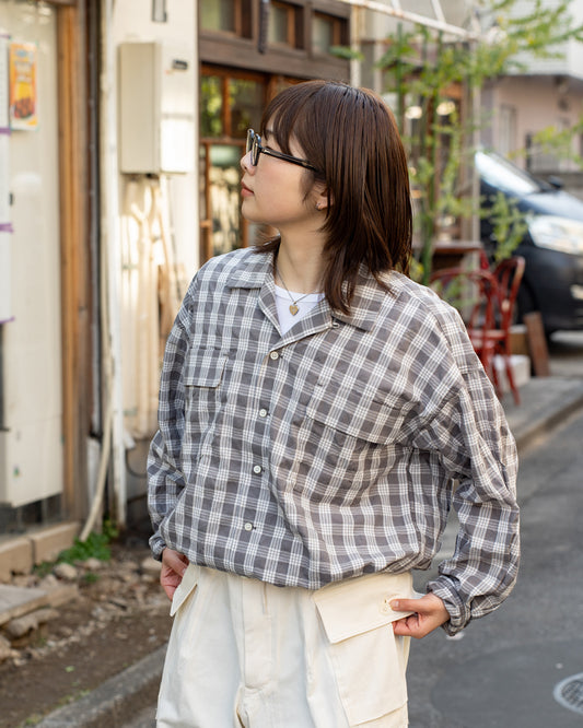 nanamica Palaka Check Shirt