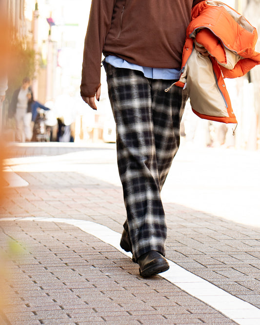 Oblada OMBRE CHECK PANTS