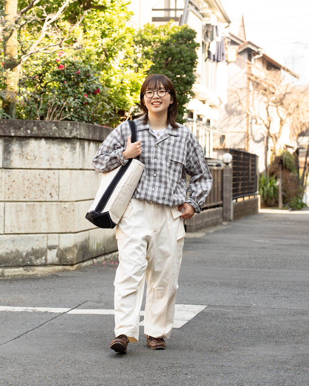 nanamica Palaka Check Shirt